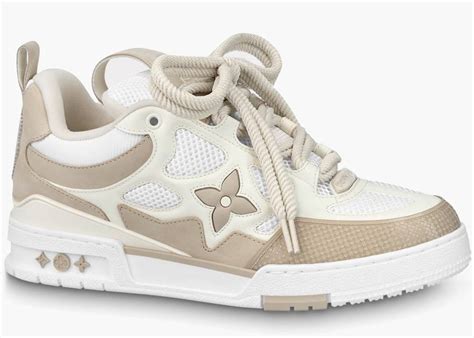 lv skate sneakers|lv skate sneaker beige.